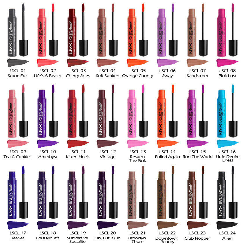 NYX Liquid Suede Cream Lipstick Review! | Beauty Bunny