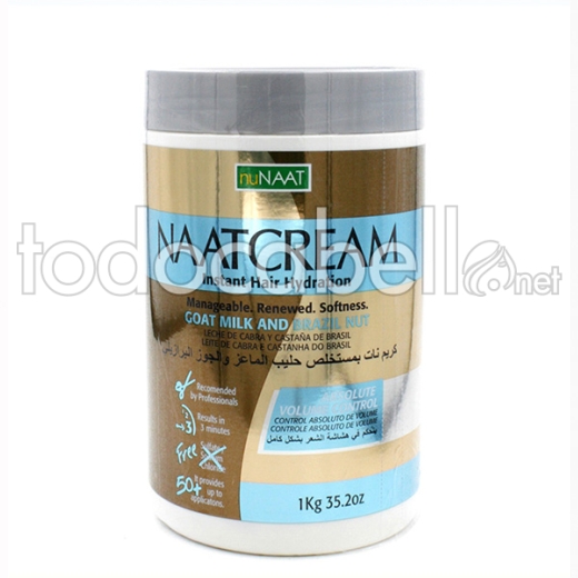 Nunaat Naatcream Crème de Lait de Chèvre et Noix du Brésil 1kg