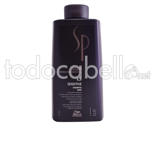 System Professional Sp Men Sensitive Shampoo 1000 Ml