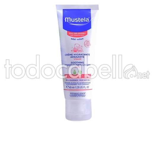 Mustela Bébé Soothing Moisturizing Cream Very Sensitive Cream 40 Ml