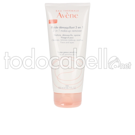 Avène Fluide Make Up Remover 3 In 1 200ml
