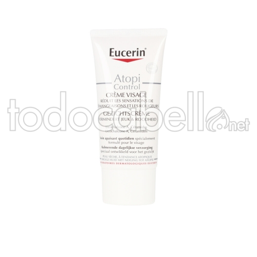 Eucerin Atopicontrol Crema Facial Calmante 12% Omega 50ml