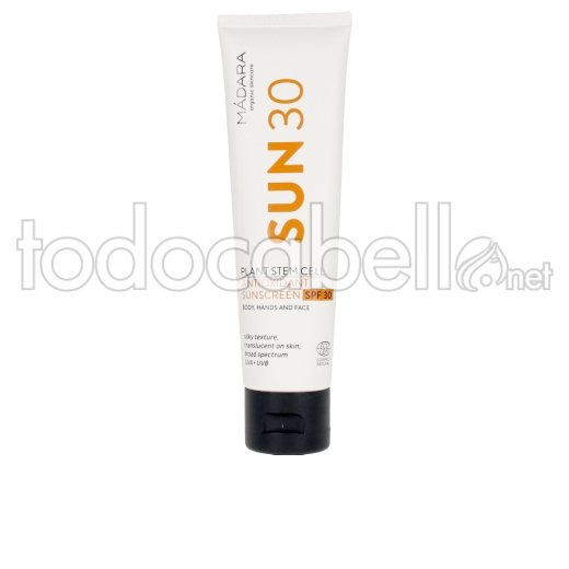 Mádara Organic Skincare Plant Stem Cell Antioxidant Sunscreen Spf30 100 Ml