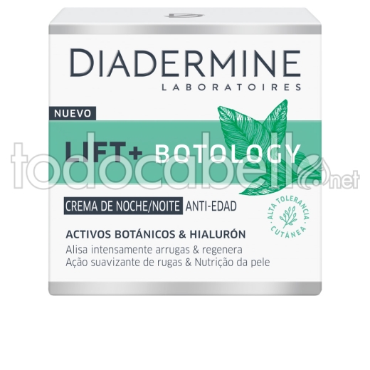 Diadermine Lift + Botology Crema Noche Anti-arrugas 50ml