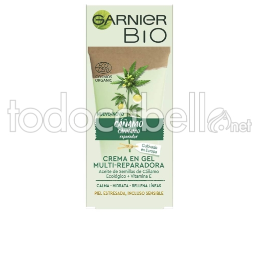 Garnier Bio Ecocert Hemp Cream-gel Multi-repairing 50ml