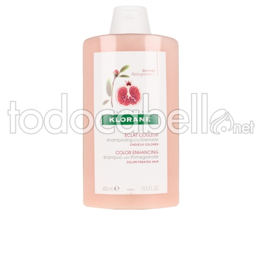 Klorane Color Enhancing Anti-fade Shampoo With Pomegranate 400 Ml