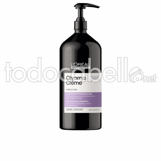 L'oréal Professionnel Paris Chroma Crème Purple Dyes Professional Shampoo 1500 Ml