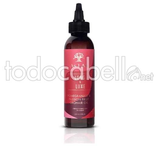 As I Am Long And Luxe Pomegranate & Passion Fruit Grohair Oil 120 Ml
