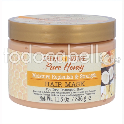 Creme Of Nature Pure Honey Moisturizing RS Hair masque anti-frisottis 326g