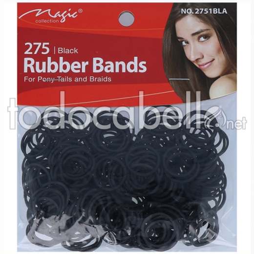 Magic Rubber Bands Negro (2751bla)
