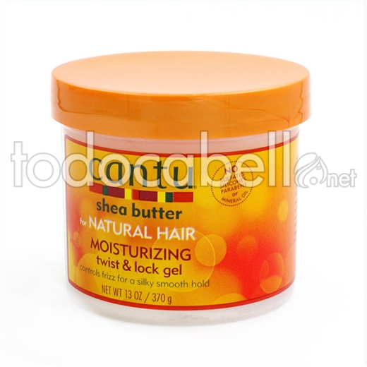 Cantu Shea Butter Natural Hair Hidratante Twist & Lock Gel 370 Gr