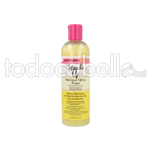 Aunt Jackie's C&c Girls Heads Up Shampooing 355ml
