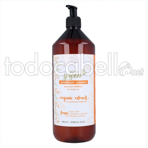 Shampoing antioxydant biologique Pure Green 1000ml