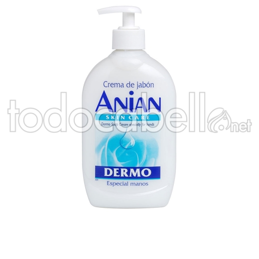 Anian Skin Care Dermo Jabon Liquido Manos Dosificador 500 Ml