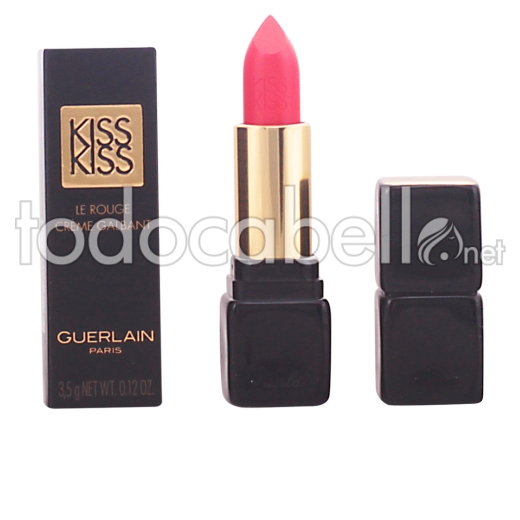 Guerlain Kisskiss Le Rouge Crème Galbant ref 371-darling Baby 3,5 Gr