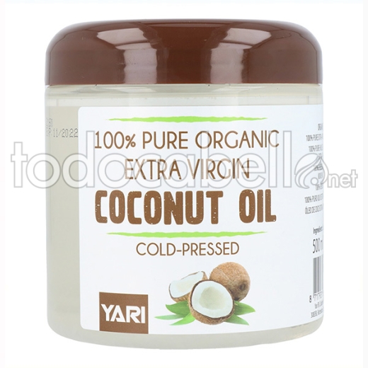 Yari Pure Organic Huile de noix de Coco Extra Vierge 500ml
