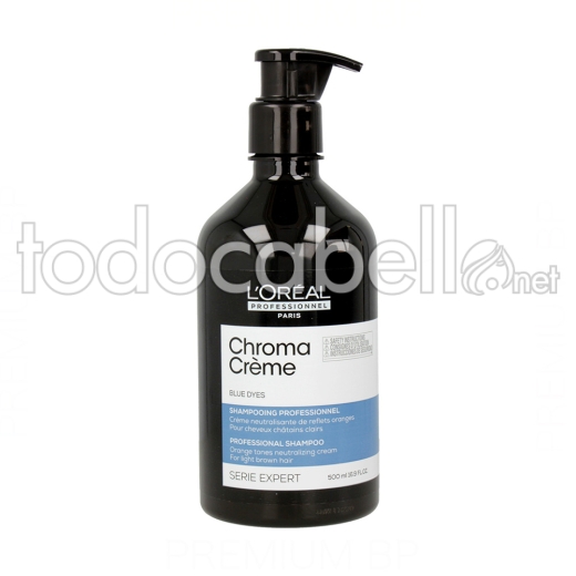 L'oréal Professionnel Paris Chroma Crème Blue Dyes Professional Shampoo 500ml