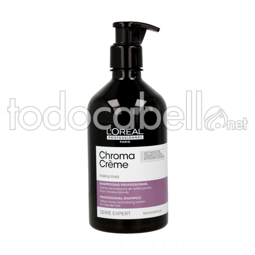 L'oréal Professionnel Paris Chroma Crème Purple Dyes Professional Shampoo 500ml