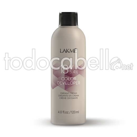 Lakme Color Developer Oxidant Crema 18v 120 Ml