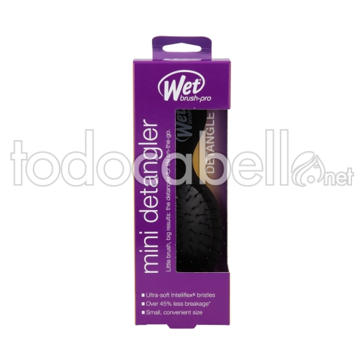 Wet Brush Pro Cepillo Mini Detangler Black