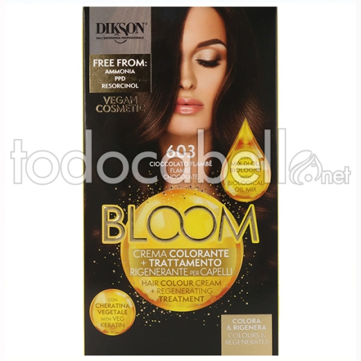 Dikson Bloom Crema Color 603 Chocolate Flanbe