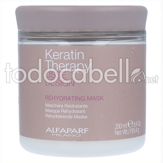 Alfaparf Keratin Lisse Design Therapy Rehyd Masque 200ml