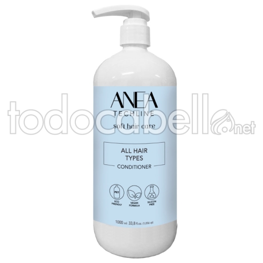 Anea Techline Après-shampooing Tous types de cheveux 1000 ml