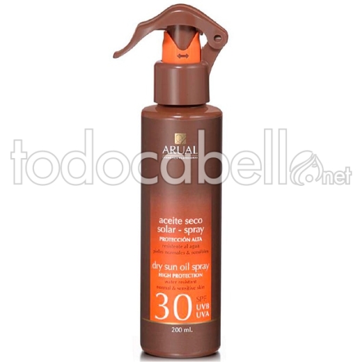 Huile sèche Arual Spray Sunscreen 30 SPF. 200 ml