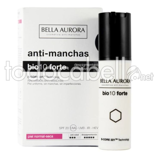 Bella Aurora Bio10 Forte Intensive Depigmenting Dry Skin 30ml
