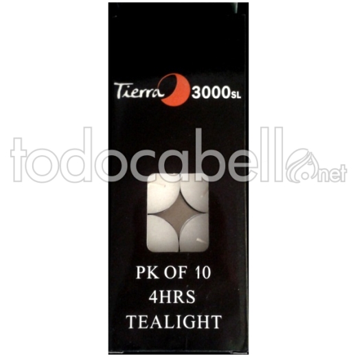 Boîte de 10 bougies Tealights