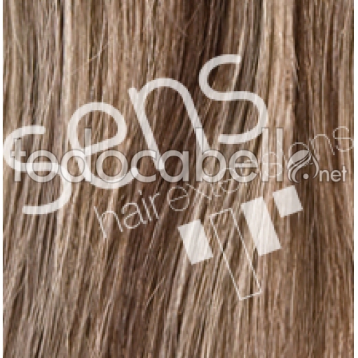 100% des extensions de cheveux naturels Sewn avec 3 clips n ° 4/25 Brown Platinum Blonde