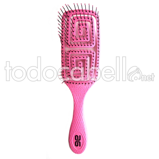 Asuer Cepillo Eco Hair Brush Paleta Pequeño Rosa ref: 32534