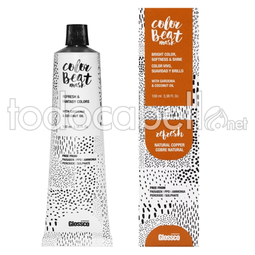 Glossco Color Beat Refresh Masque Natural Cooper 100 ml