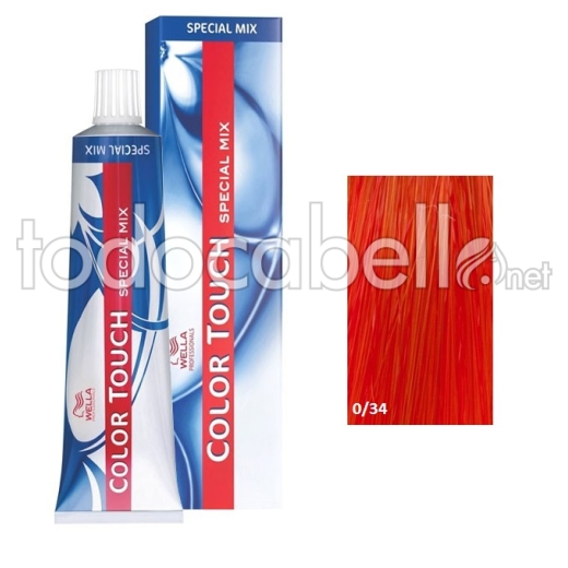 Wella Color Touch SPECIAL MIX Tint 0/34 Or rouge 60ml 60ml