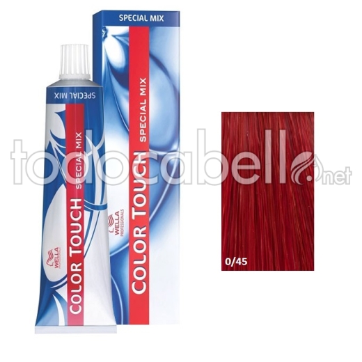 Wella Color Touch Teinte SPECIAL MIX 0/45 Fire Red 60ml