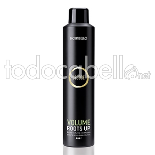 Décodage Montibello Roost Volume Up. 300ml Extra mousse