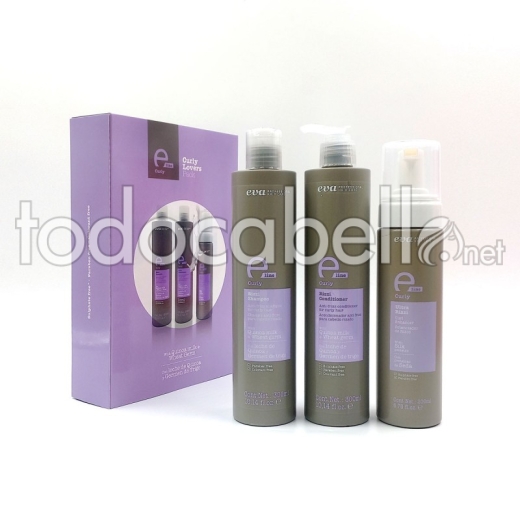 Eva Professional E-Line CURLY Rizzi Pack Curly Lovers - Curly hair
