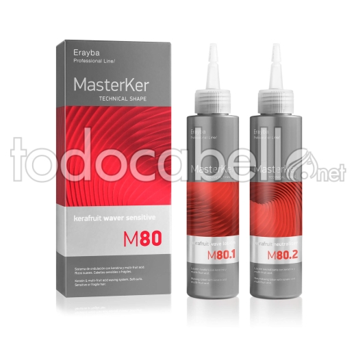 Erayba Masterker M80 Sistema de Ondulación SENSITIVE 2X150ml