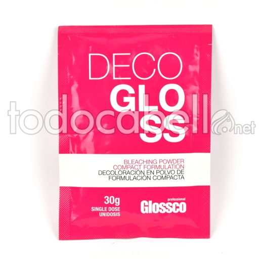 Glossco Décoloration poudre bleue Glossco DecoGloss 30g
