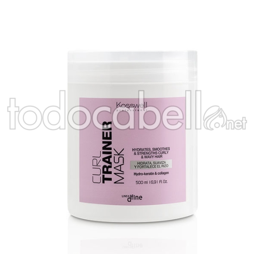 Kosswell Curl Trainer Masque cheveux bouclés 500ml