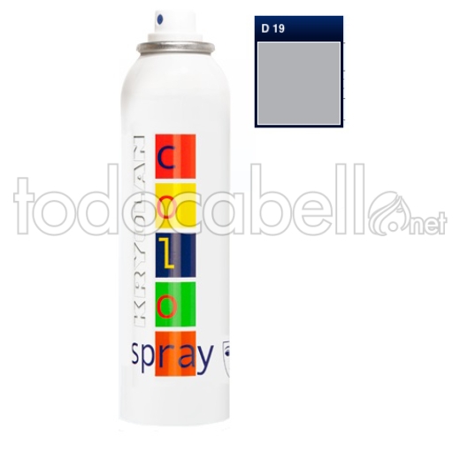 Kryolan Couleur spray 150ml D19 Grey 150ml Fantaisie