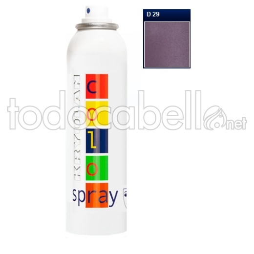 Kryolan Couleur spray 150ml Lilas Opaque D29 Fantaisie