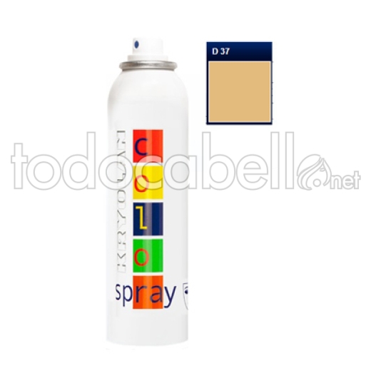Kryolan couleur spray D37 Loani Rellow 150ml