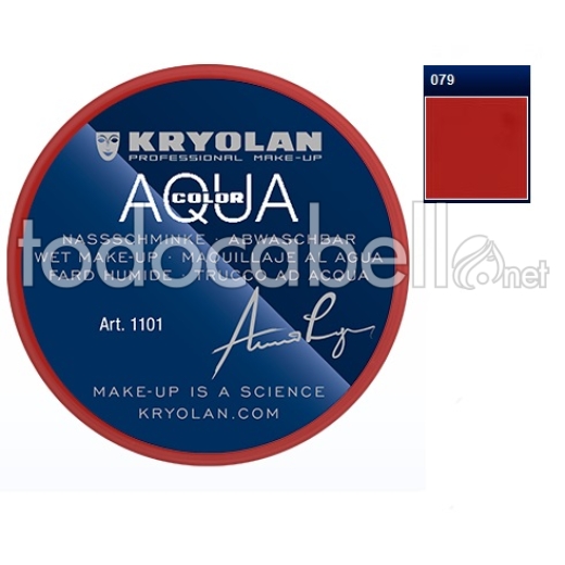 079 Aquacolor Kryolan eau maquillage et 8ml ref corps: 1101