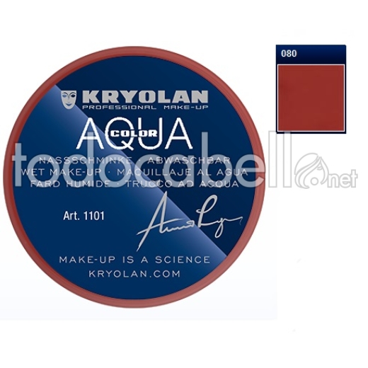 080 Aquacolor Kryolan eau maquillage et 8ml ref corps: 1101