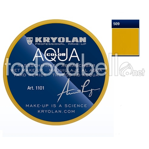 Maquillage Kryolan 8ml 509 Aquacolor eau et ref corps: 1101