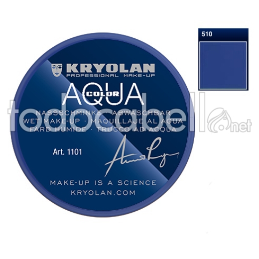 510 Aquacolor Kryolan eau maquillage et 8ml ref corps: 1101