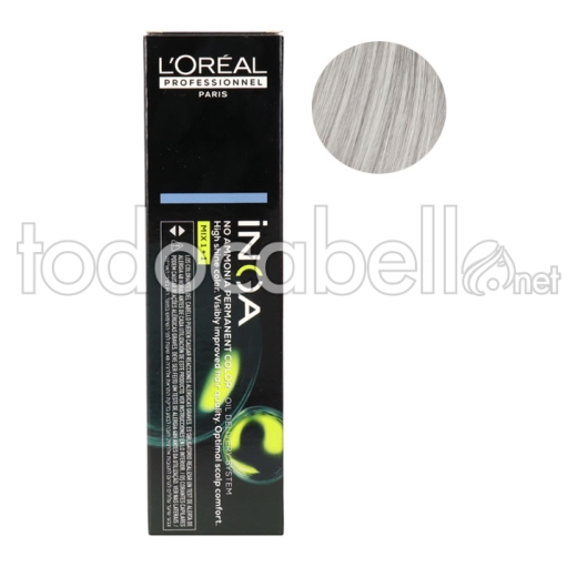 L'Oréal Tint Inoa 10.11 Blond platine cendre 60g "SANS AMMONIAQUE"