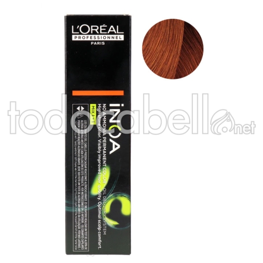 L'Oréal Inoa 6.46 Dye Blond foncé 60g "SANS AMMONIAQUE"