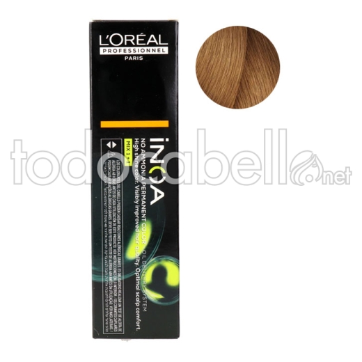 L'Oréal Inoa 8.34 Blond doré clair cuivré 60g "SANS AMMONIAQUE"